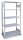 SCHULTE Schwerlastregal 14946 silber 100,0 x 50,0 x 200,0 cm