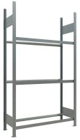 SCHULTE Reifenregal 13890 silber 115,0 x 40,0 x 200,0 cm