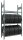 SCHULTE Reifenregal 13890 silber 115,0 x 40,0 x 200,0 cm