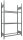 SCHULTE Reifenregal 13890 silber 115,0 x 40,0 x 200,0 cm