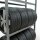 SCHULTE Reifenregal 13890 silber 115,0 x 40,0 x 200,0 cm