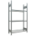 SCHULTE Reifenregal 13890 silber 115,0 x 40,0 x 200,0 cm