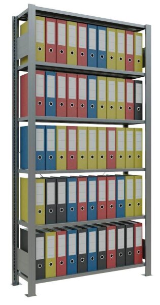 SCHULTE Schwerlastregal MULTIplus 150 17725 silber 100,0 x 30,0 x 200,0 cm