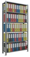 SCHULTE Schwerlastregal MULTIplus 150 17725 silber 100,0 x 30,0 x 200,0 cm