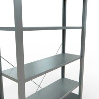 SCHULTE Schwerlastregal MULTIplus 150 17725 silber 100,0 x 30,0 x 200,0 cm