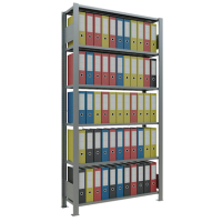 SCHULTE Schwerlastregal MULTIplus 150 17725 silber 100,0 x 30,0 x 200,0 cm