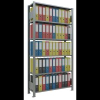 SCHULTE Schwerlastregal MULTIplus 150 17725 silber 100,0 x 30,0 x 200,0 cm