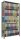 SCHULTE Schwerlastregal MULTIplus 150 17725 silber 100,0 x 30,0 x 200,0 cm
