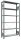 SCHULTE Schwerlastregal MULTIplus 150 17725 silber 100,0 x 30,0 x 200,0 cm