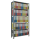 SCHULTE Schwerlastregal MULTIplus 150 17725 silber 100,0 x 30,0 x 200,0 cm