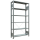 SCHULTE Schwerlastregal MULTIplus 150 17725 silber 100,0 x 30,0 x 200,0 cm