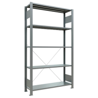 SCHULTE Schwerlastregal MULTIplus 150 17719 silber 100,0 x 30,0 x 180,0 cm