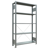 SCHULTE Schwerlastregal MULTIplus 150 17719 silber 100,0 x 30,0 x 180,0 cm