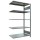 SCHULTE Anbau-Schwerlastregal MULTIplus 150 17758 silber 100,0 x 60,0 x 180,0 cm