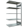 SCHULTE Anbau-Schwerlastregal MULTIplus 150 17758 silber 100,0 x 60,0 x 180,0 cm