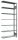 SCHULTE Anbau-Schwerlastregal MULTIplus 150 17734 silber 100,0 x 30,0 x 230,0 cm