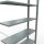 SCHULTE Anbau-Schwerlastregal MULTIplus 150 17734 silber 100,0 x 30,0 x 230,0 cm