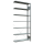 SCHULTE Anbau-Schwerlastregal MULTIplus 150 17734 silber 100,0 x 30,0 x 230,0 cm