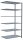 SCHULTE Anbau-Schwerlastregal MULTIplus 150 17764 silber 100,0 x 60,0 x 200,0 cm