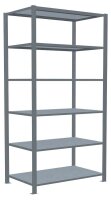 SCHULTE Schwerlastregal MULTIplus 150 17761 silber 100,0 x 60,0 x 200,0 cm