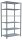 SCHULTE Schwerlastregal MULTIplus 150 17761 silber 100,0 x 60,0 x 200,0 cm