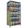 SCHULTE Schwerlastregal MULTIplus 150 17761 silber 100,0 x 60,0 x 200,0 cm