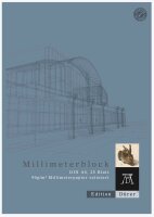 Edition Dürer Millimeterblock DIN A4 Millimeter, 1...