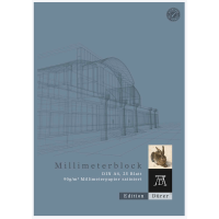 Edition Dürer Millimeterblock DIN A4 Millimeter, 1...