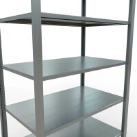 SCHULTE Schwerlastregal MULTIplus 150 17767 silber 100,0 x 60,0 x 230,0 cm