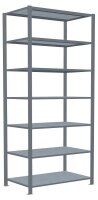 SCHULTE Schwerlastregal MULTIplus 150 17767 silber 100,0 x 60,0 x 230,0 cm