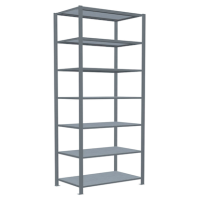 SCHULTE Schwerlastregal MULTIplus 150 17767 silber 100,0 x 60,0 x 230,0 cm