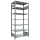 SCHULTE Schwerlastregal MULTIplus 150 17767 silber 100,0 x 60,0 x 230,0 cm