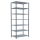 SCHULTE Schwerlastregal MULTIplus 150 17767 silber 100,0 x 60,0 x 230,0 cm
