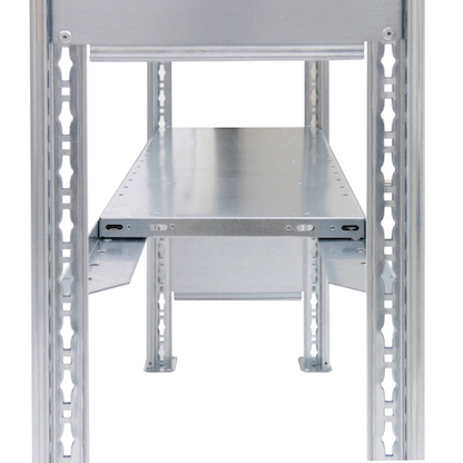SCHULTE Schwerlastregal MULTIplus 150 12732-LR silber 100,0 x 30,0 x 300,0 cm