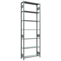 SCHULTE Schwerlastregal MULTIplus 150 12732-LR silber 100,0 x 30,0 x 300,0 cm