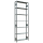 SCHULTE Schwerlastregal MULTIplus 150 12732-LR silber 100,0 x 30,0 x 300,0 cm