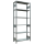 SCHULTE Schwerlastregal MULTIplus 150 12741-LR silber 100,0 x 40,0 x 250,0 cm