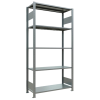 SCHULTE Schwerlastregal MULTIplus 150 12740-LR silber 100,0 x 40,0 x 200,0 cm