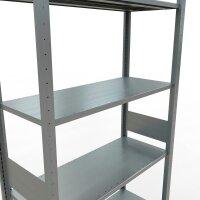 SCHULTE Schwerlastregal MULTIplus 150 12742-LR silber 100,0 x 40,0 x 300,0 cm