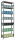 SCHULTE Schwerlastregal MULTIplus 150 12742-LR silber 100,0 x 40,0 x 300,0 cm