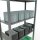 SCHULTE Schwerlastregal MULTIplus 150 12742-LR silber 100,0 x 40,0 x 300,0 cm