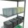 SCHULTE Anbau-Schwerlastregal MULTIplus 150 12747-LR silber 100,0 x 40,0 x 300,0 cm
