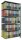 SCHULTE Anbau-Schwerlastregal MULTIplus 150 17746 silber 100,0 x 60,0 x 200,0 cm