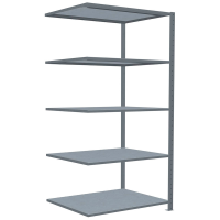 SCHULTE Anbau-Schwerlastregal MULTIplus 250 12985 silber 100,0 x 80,0 x 200,0 cm