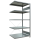 SCHULTE Anbau-Schwerlastregal MULTIplus 250 12985 silber 100,0 x 80,0 x 200,0 cm