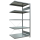 SCHULTE Anbau-Schwerlastregal MULTIplus 250 12985 silber 100,0 x 80,0 x 200,0 cm