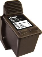 KMP H29 schwarz Druckerpatrone kompatibel zu HP 21XL (C9351AE)