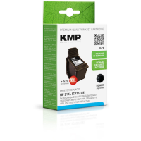 KMP H29 schwarz Druckerpatrone kompatibel zu HP 21XL (C9351AE)