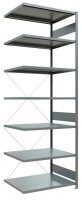 SCHULTE Anbau-Schwerlastregal MULTIplus 250 12987 silber...