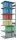SCHULTE Anbau-Schwerlastregal MULTIplus 250 12987 silber 100,0 x 80,0 x 300,0 cm